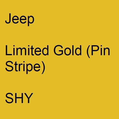 Jeep, Limited Gold (Pin Stripe), SHY.